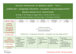 Bibelkurs-Abende: Wochenprogramm
